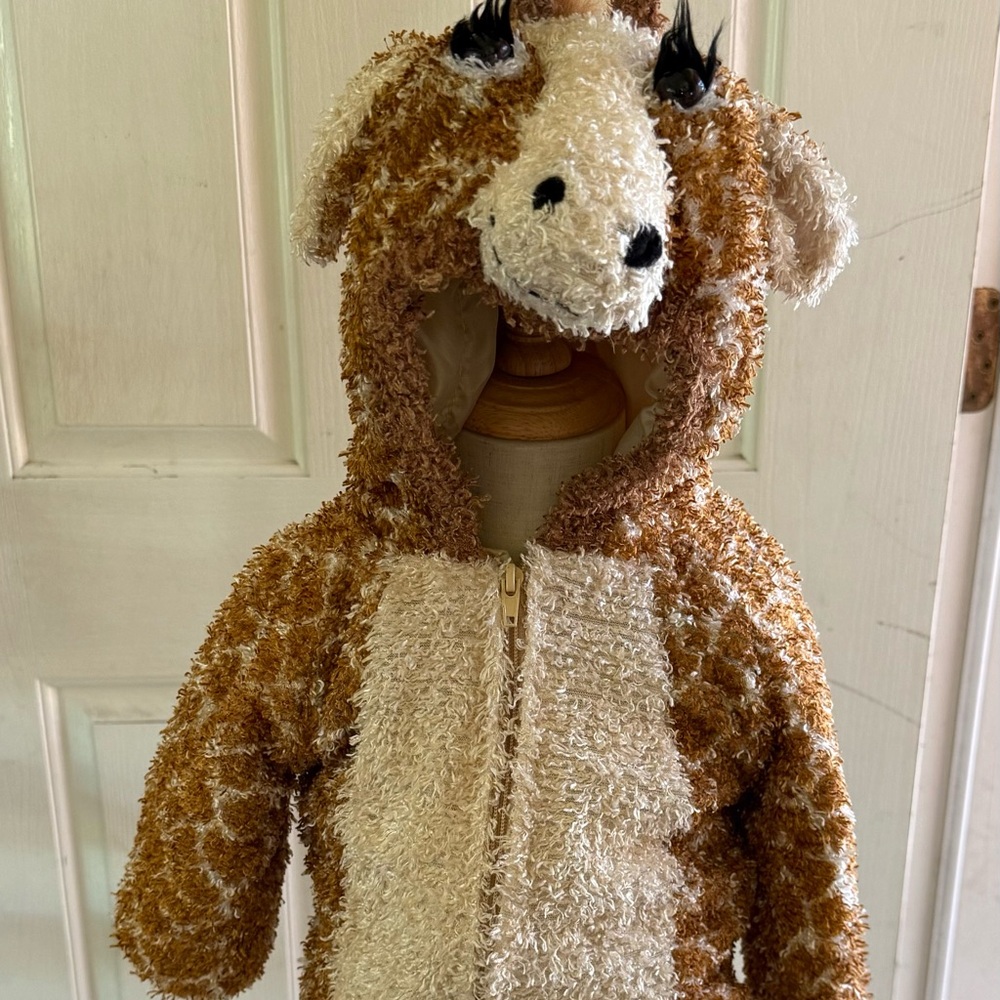 Adorable Giraffe Hooded Onesie